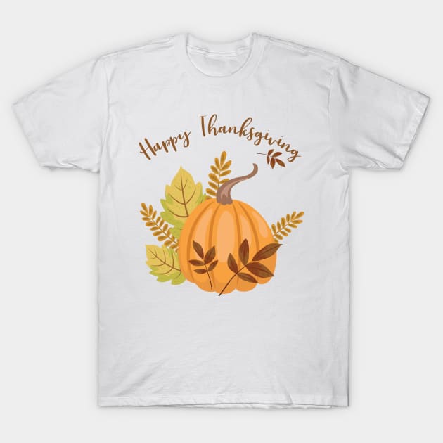 Happy Thanksgiving T-Shirt by SWON Design